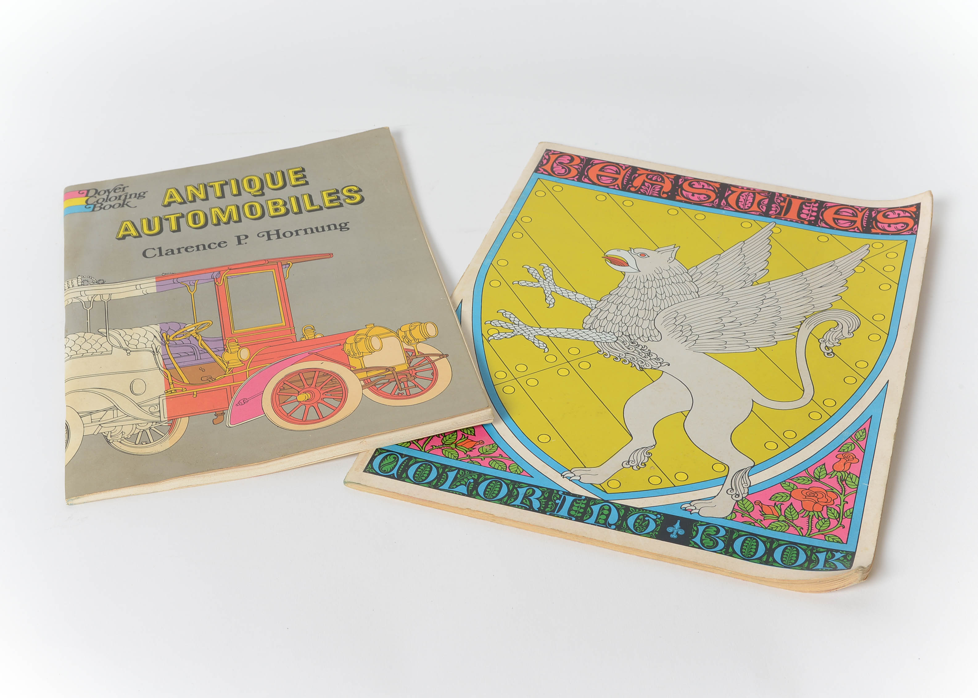 Vintage Coloring Books