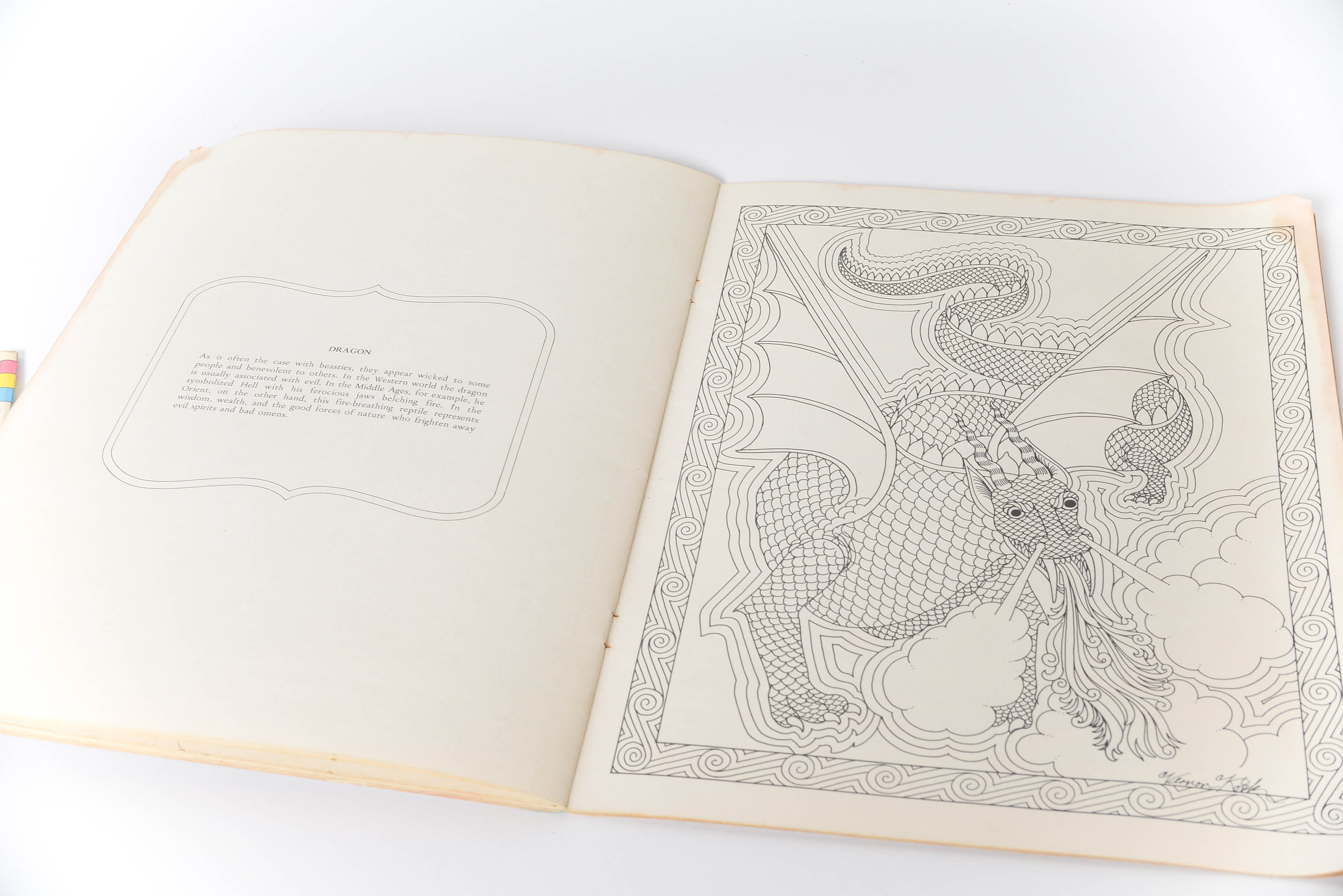 Vintage Coloring Books