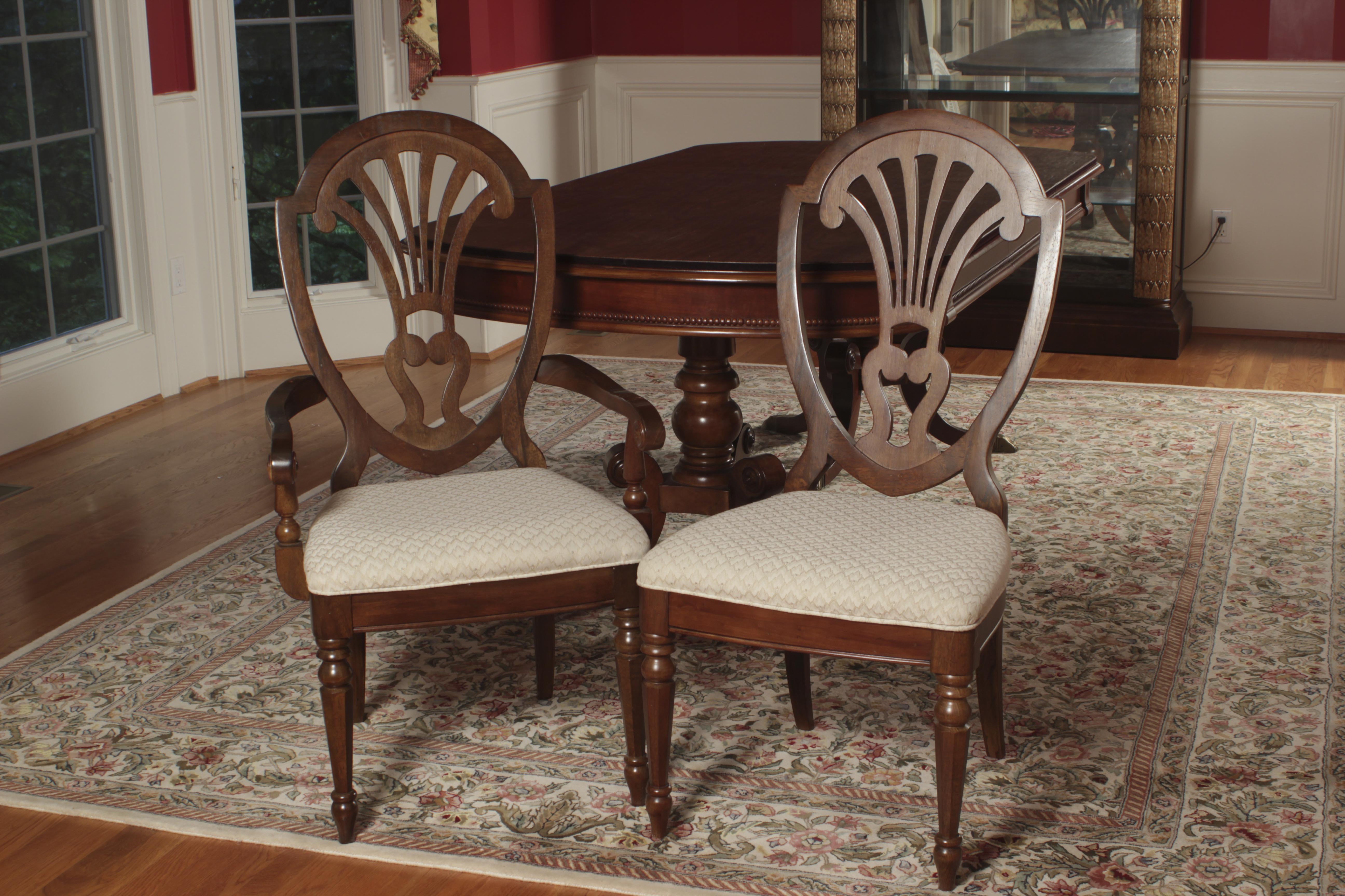 Universal Furniture Federal Style Dining Table and Chairs