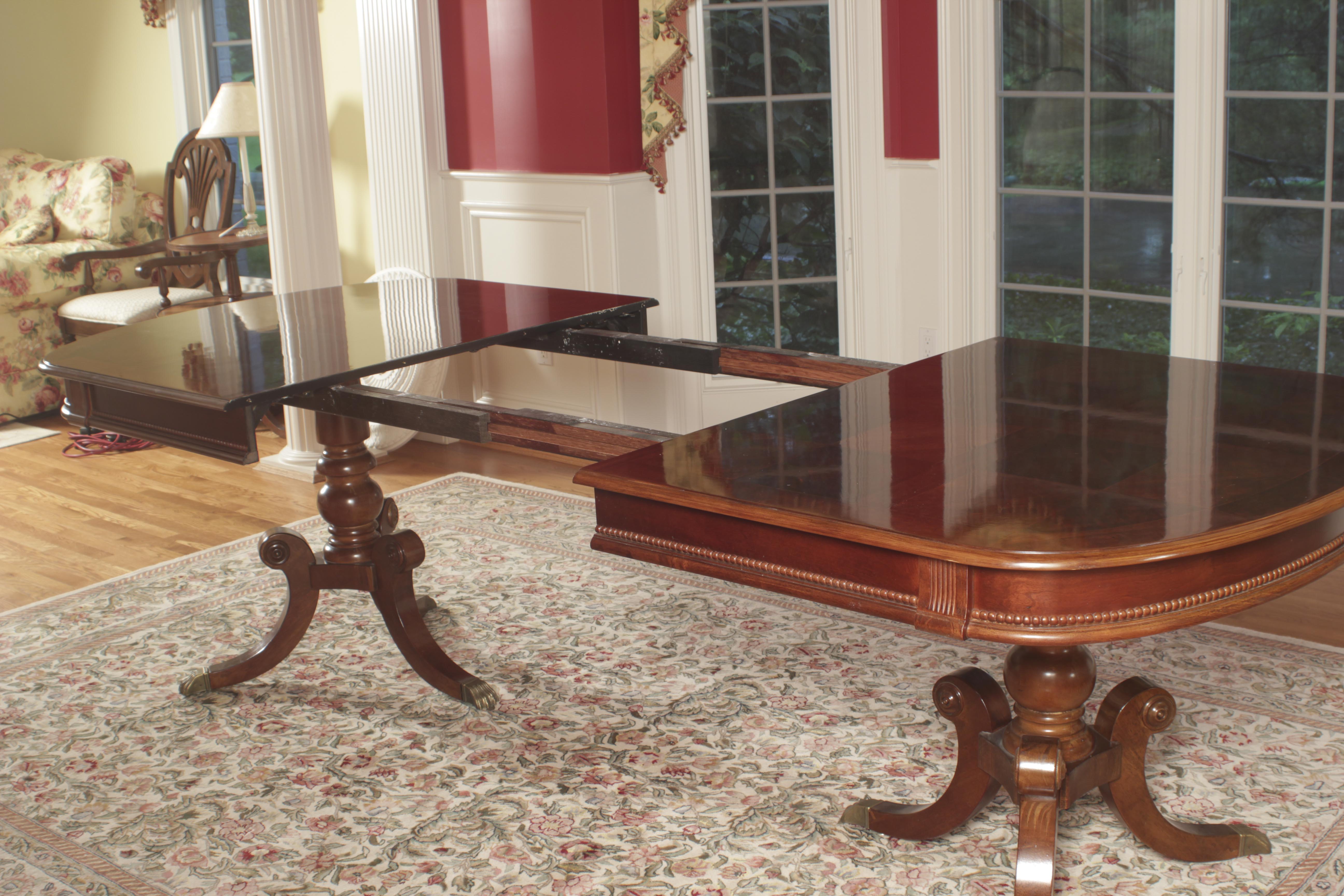 Universal Furniture Federal Style Dining Table and Chairs