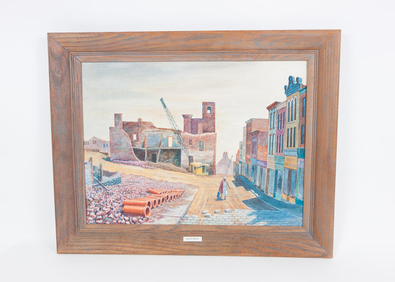 "End of an Era" painting by Eugene Myers