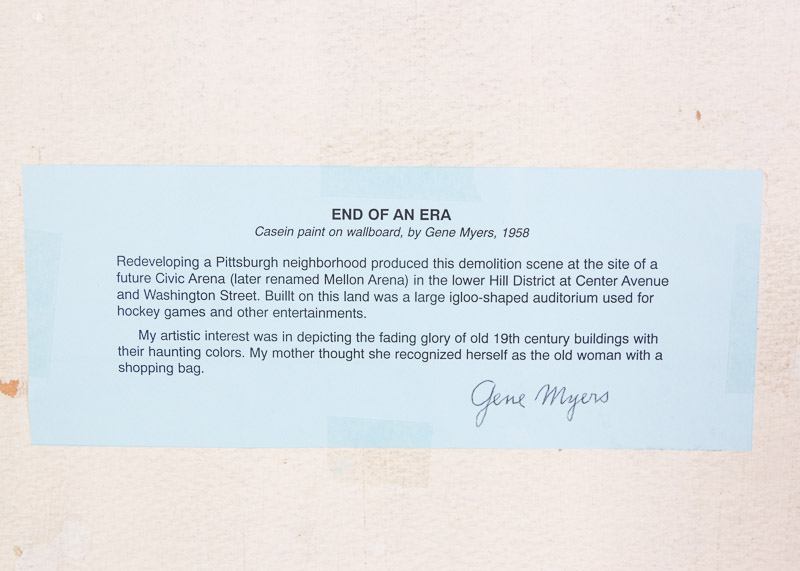 "End of an Era" painting by Eugene Myers