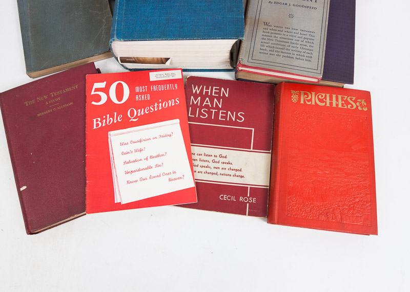 Collection of Vintage Biblical Literature