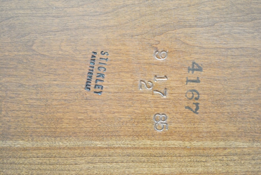 Stickley Cherry Dining Room Table and Six Chairs