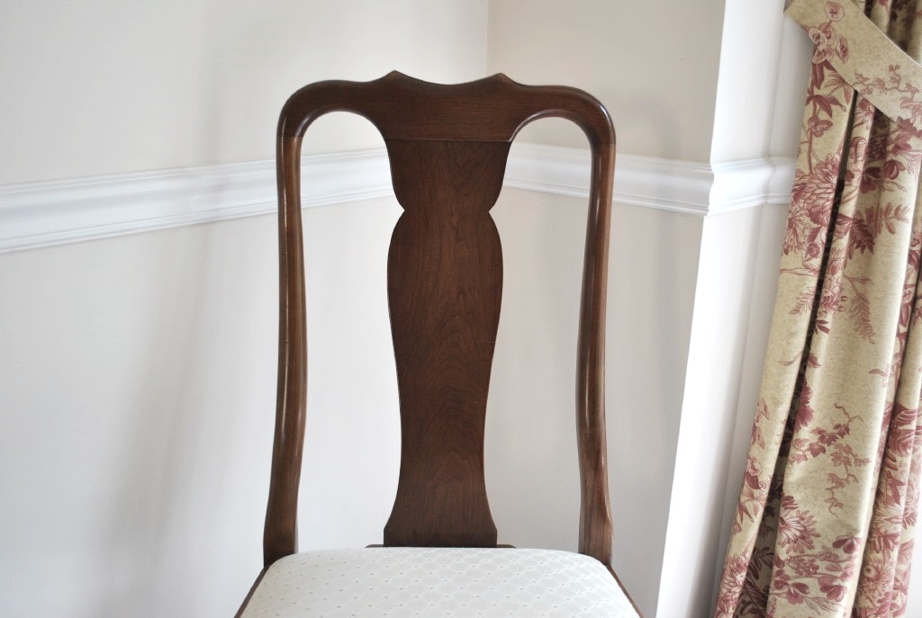 Stickley Cherry Dining Room Table and Six Chairs