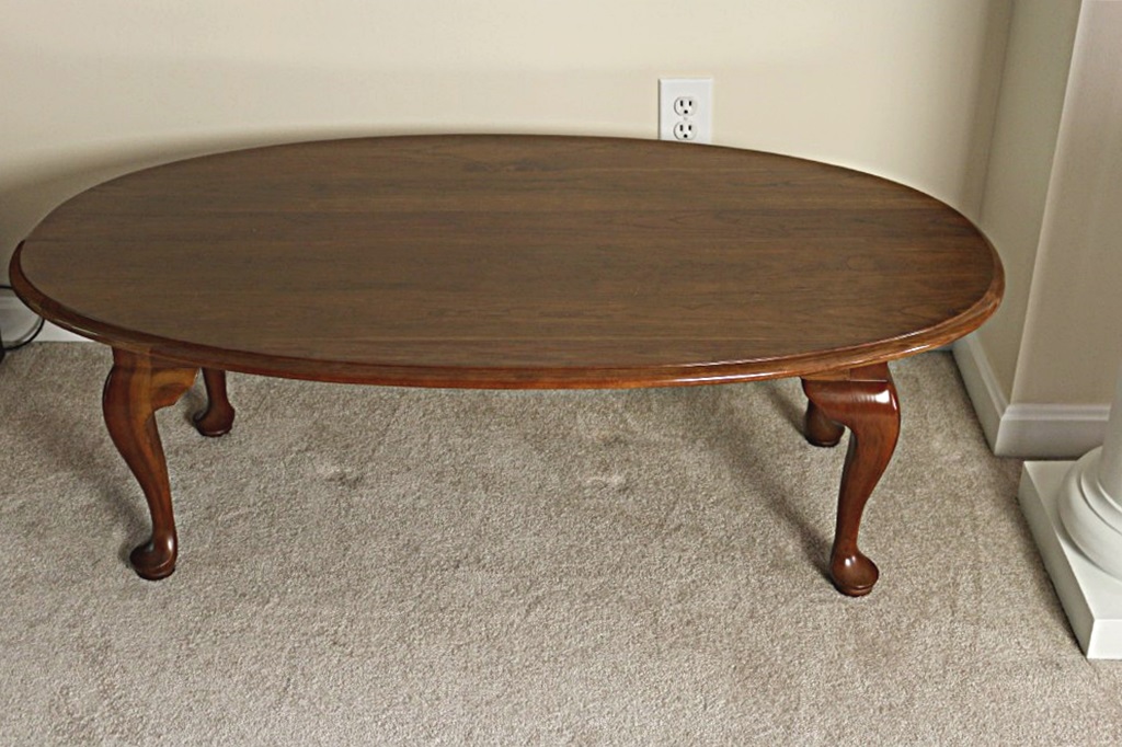 Stickley Cherry Queen Anne Style Coffee Table