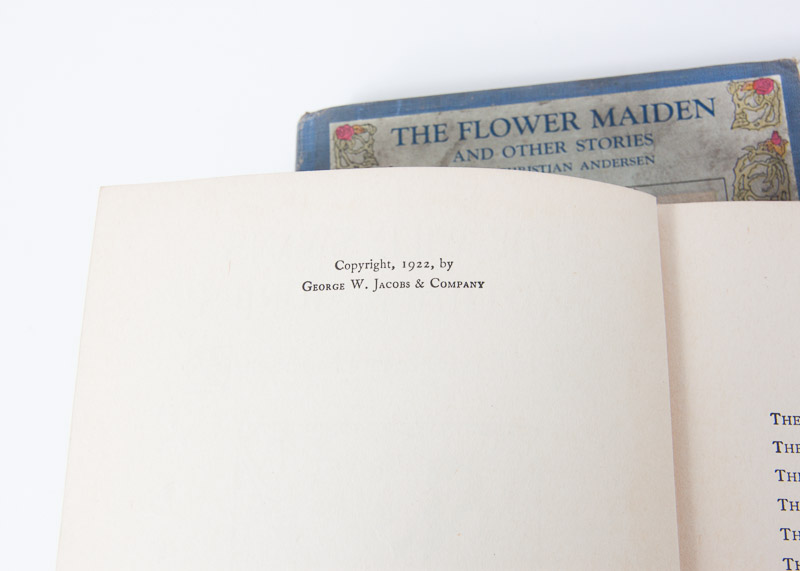 Hans Christian Andersen 1922 Book Set