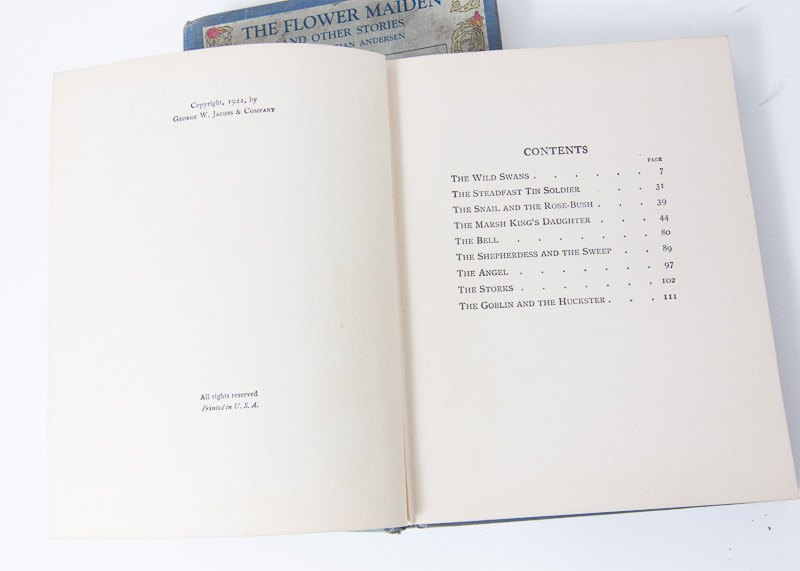 Hans Christian Andersen 1922 Book Set