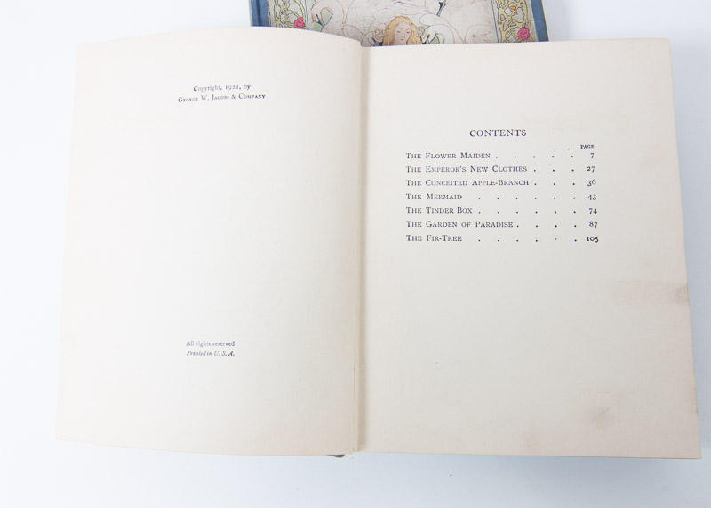 Hans Christian Andersen 1922 Book Set