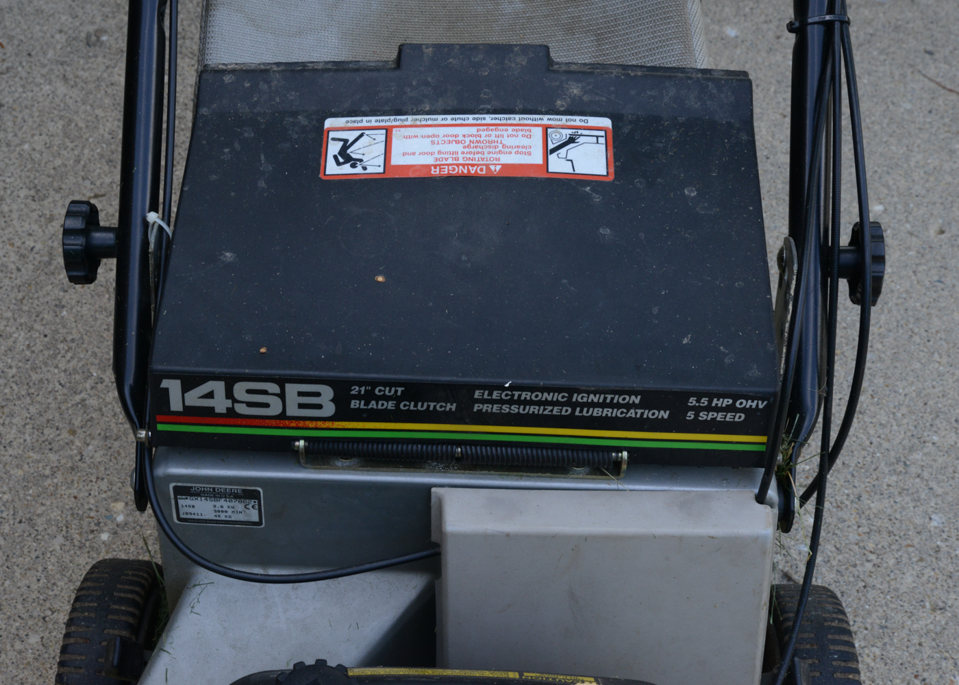 John Deere 14SB Lawn Mower