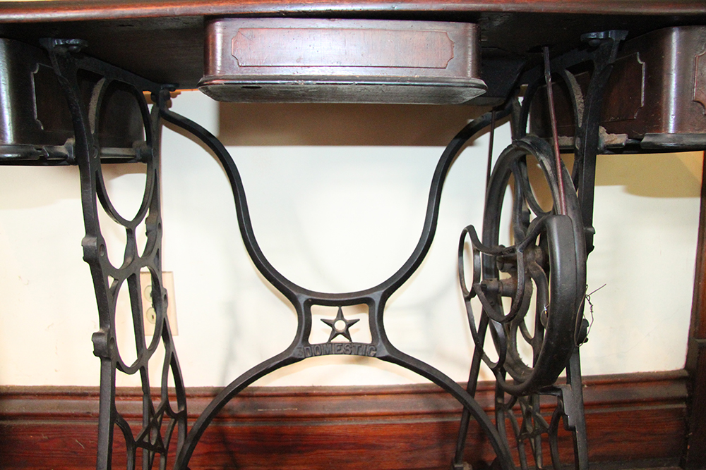 Antique Domestic Treadle Sewing Machine