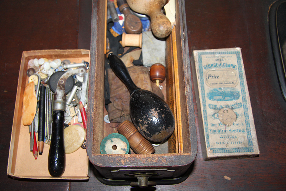 Antique Domestic Treadle Sewing Machine