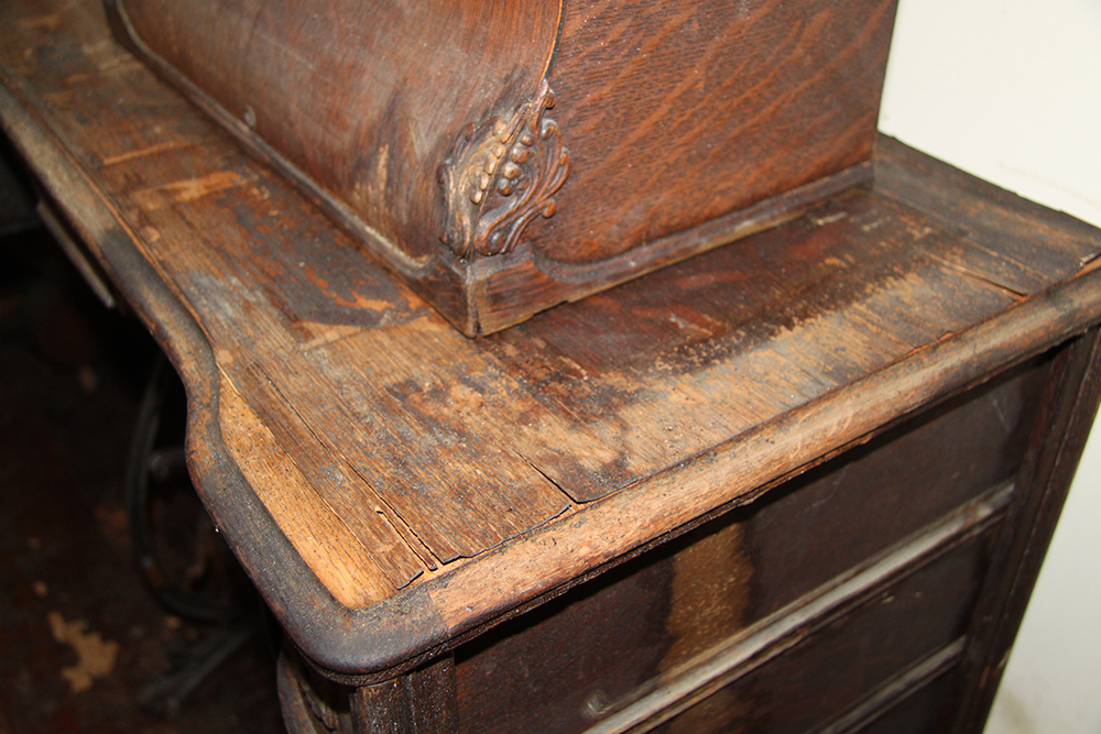 Antique New Home Treadle Sewing Machine