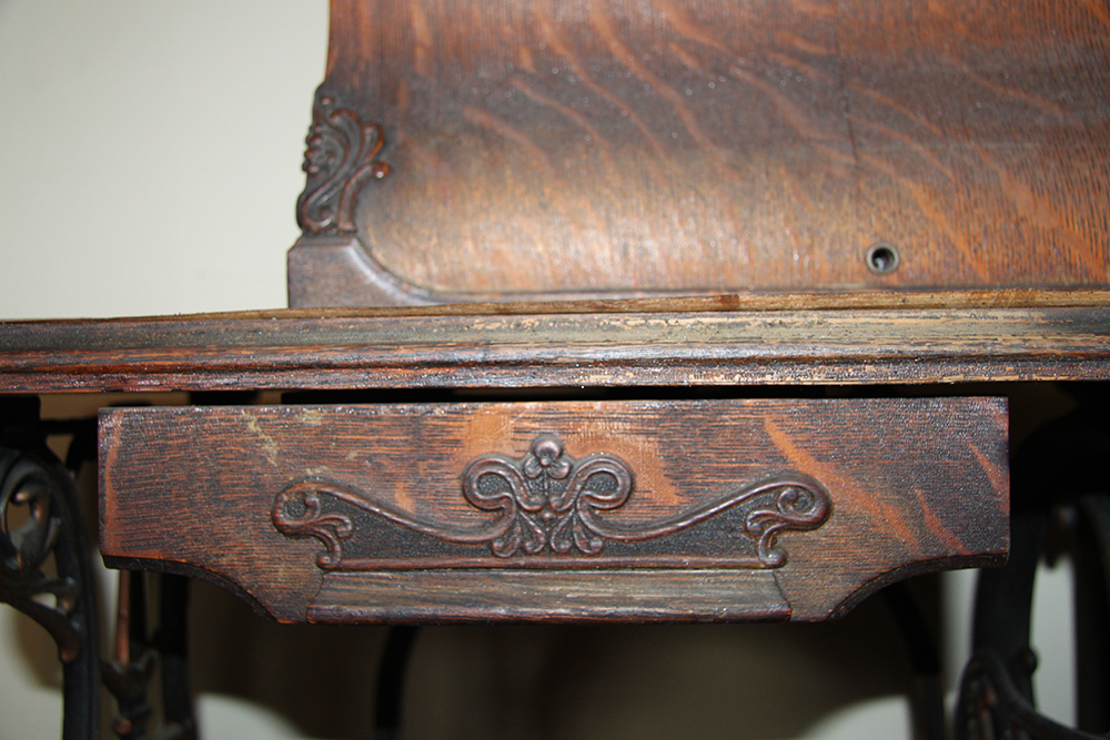 Antique New Home Treadle Sewing Machine