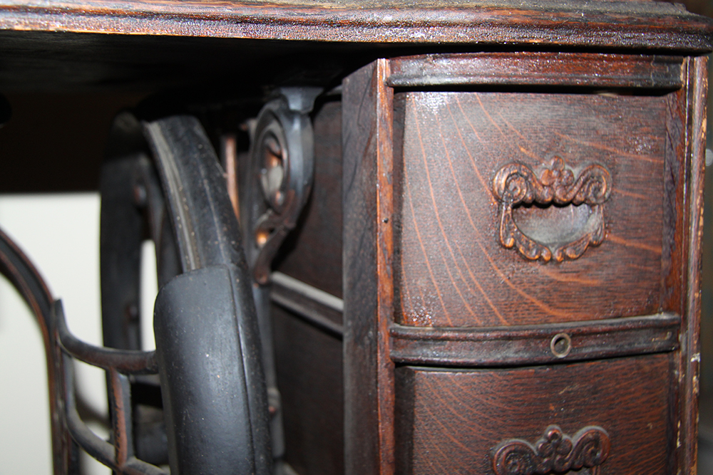 Antique New Home Treadle Sewing Machine