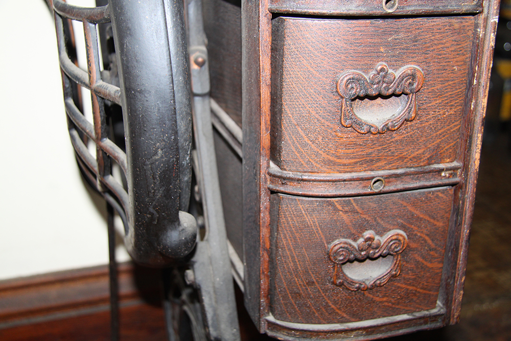 Antique New Home Treadle Sewing Machine