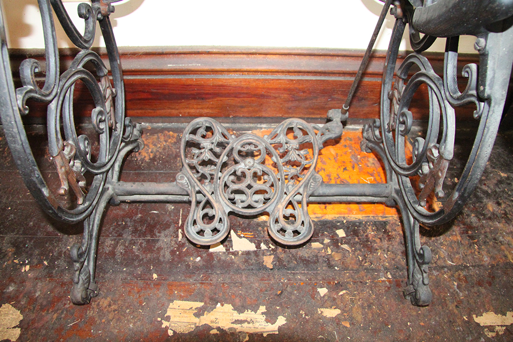 Antique New Home Treadle Sewing Machine