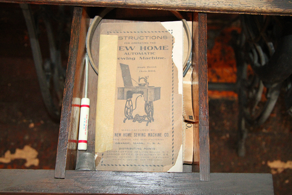 Antique New Home Treadle Sewing Machine