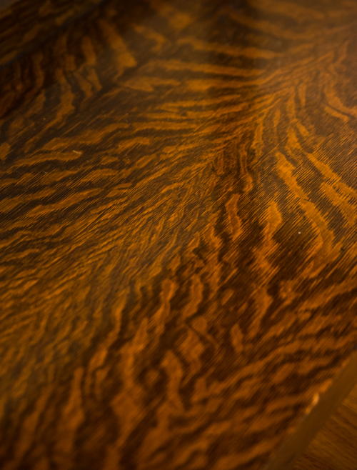 Antique Mission Style Tiger Oak Server