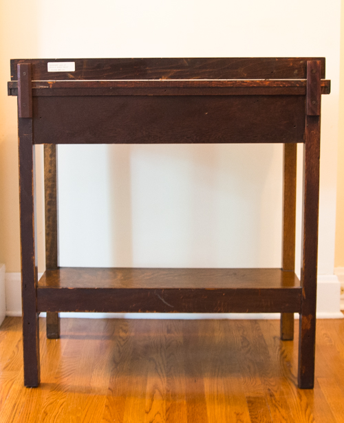 Antique Mission Style Tiger Oak Server