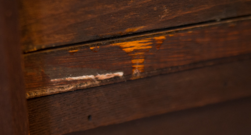 Antique Mission Style Tiger Oak Server