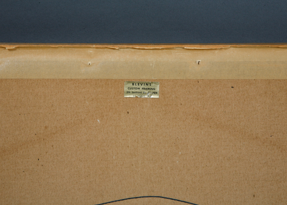 Framed Prints by Frederic James and Aerial View of Lexington, KY