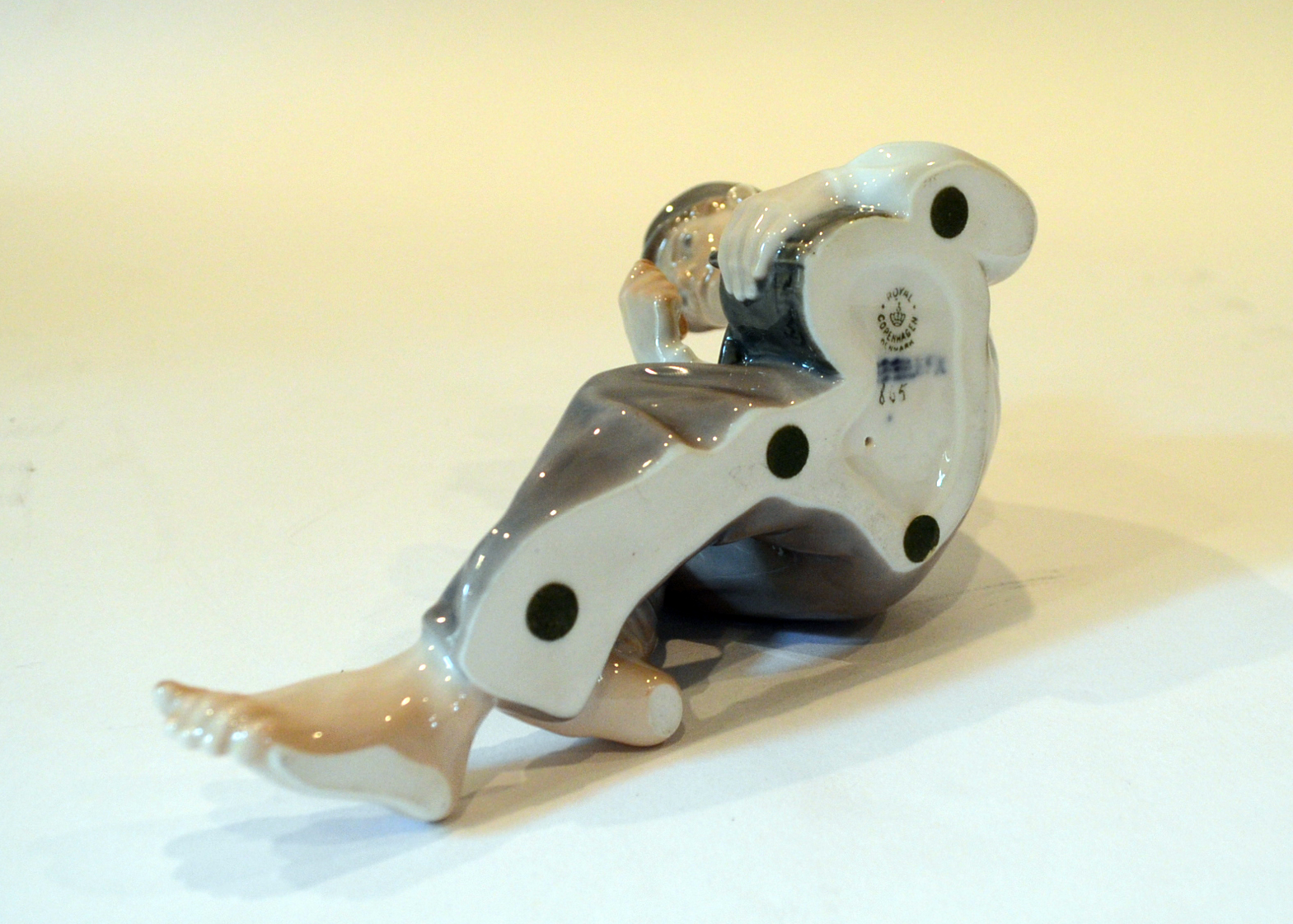 Royal Copenhagen "Boy At Lunch" Figurine