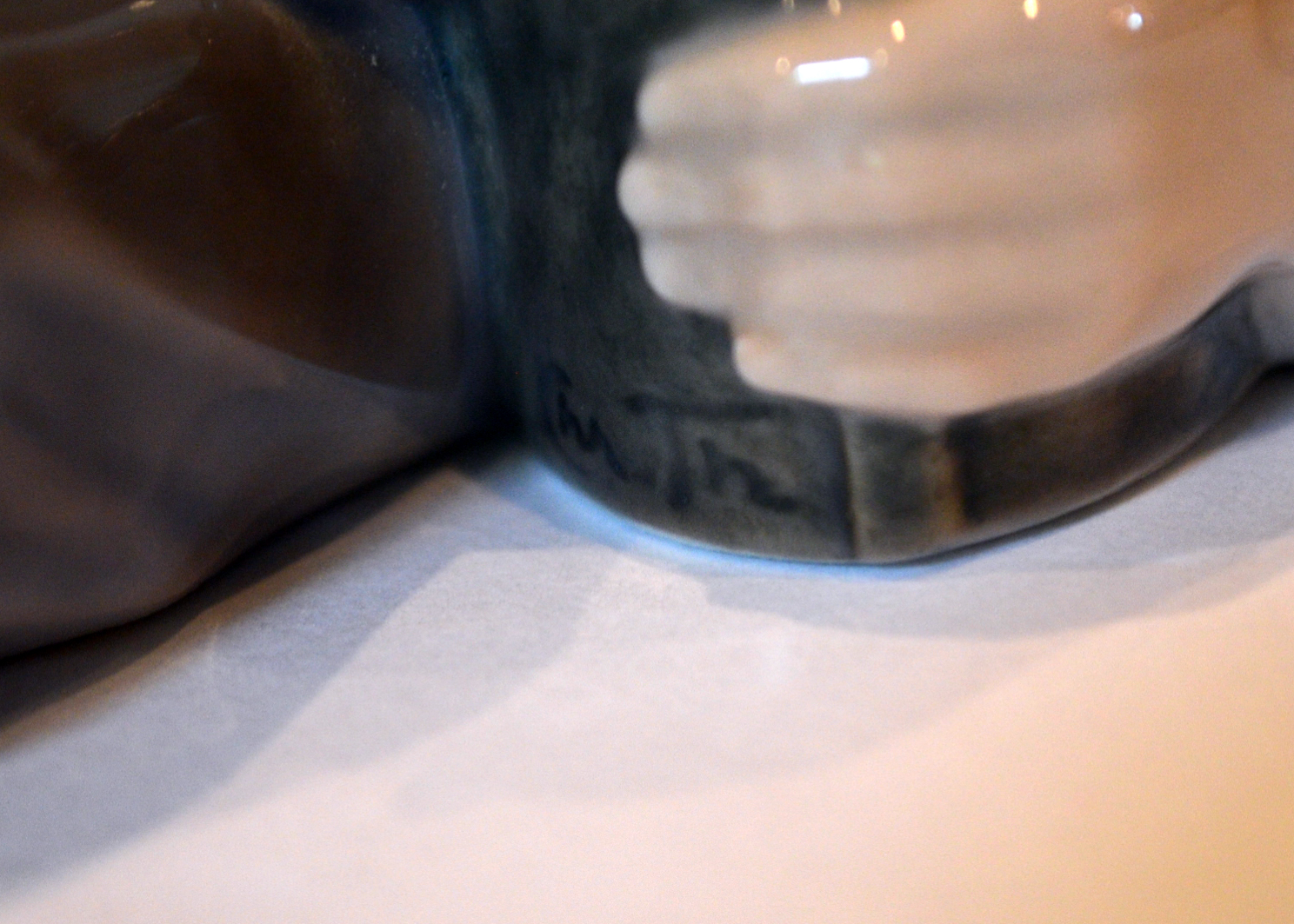 Royal Copenhagen "Boy At Lunch" Figurine