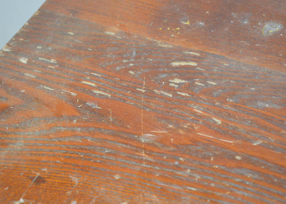 Antique Oak Wash Basin Cabinet