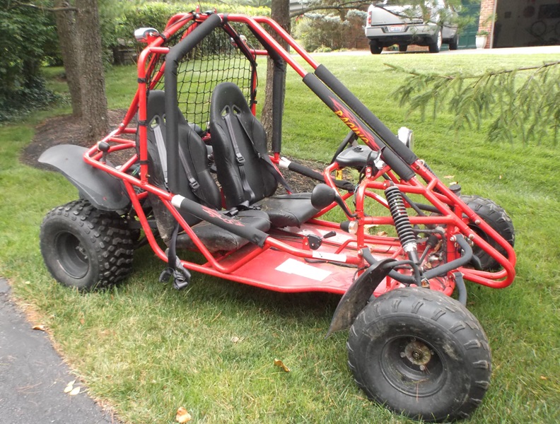 Vintage Two Seater Go-Kart