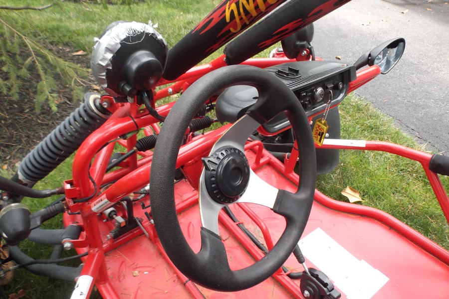 Vintage Two Seater Go-Kart