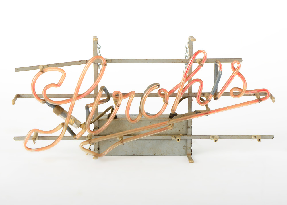 Stroh's Beer Neon Sign