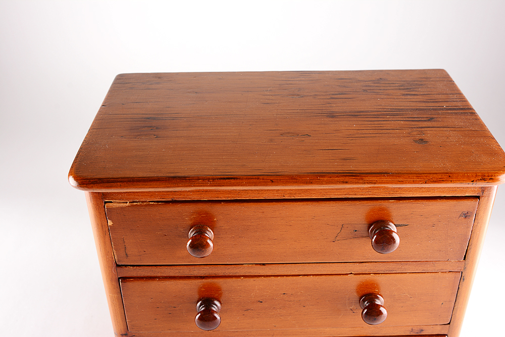 Antique Furniture Salesman Sample Chest of Drawers