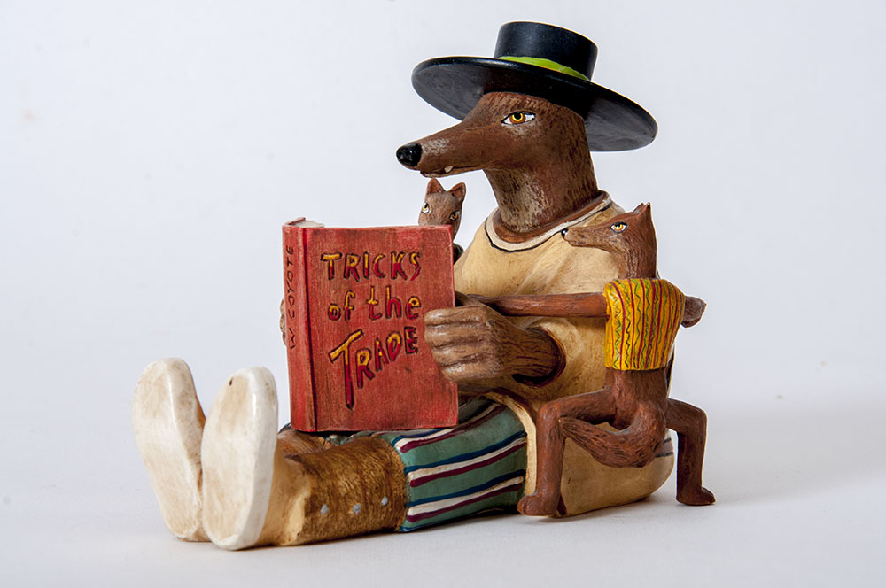 Robert Shields "Coyote Trickster" Figurine