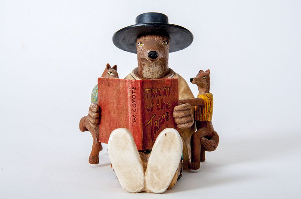 Robert Shields "Coyote Trickster" Figurine