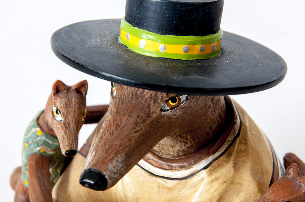 Robert Shields "Coyote Trickster" Figurine