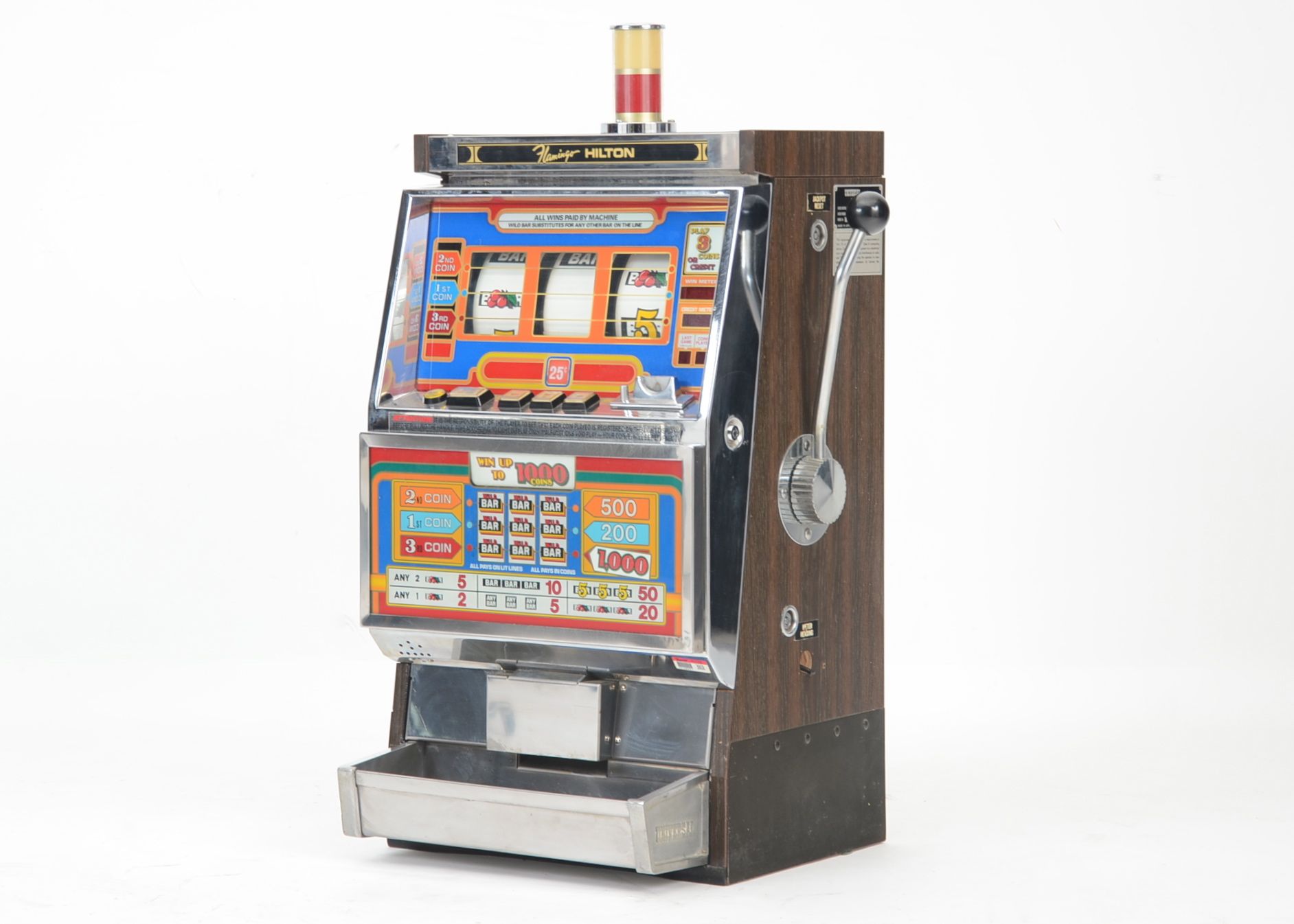 Flamingo Hilton Vintage Slot Machine | EBTH