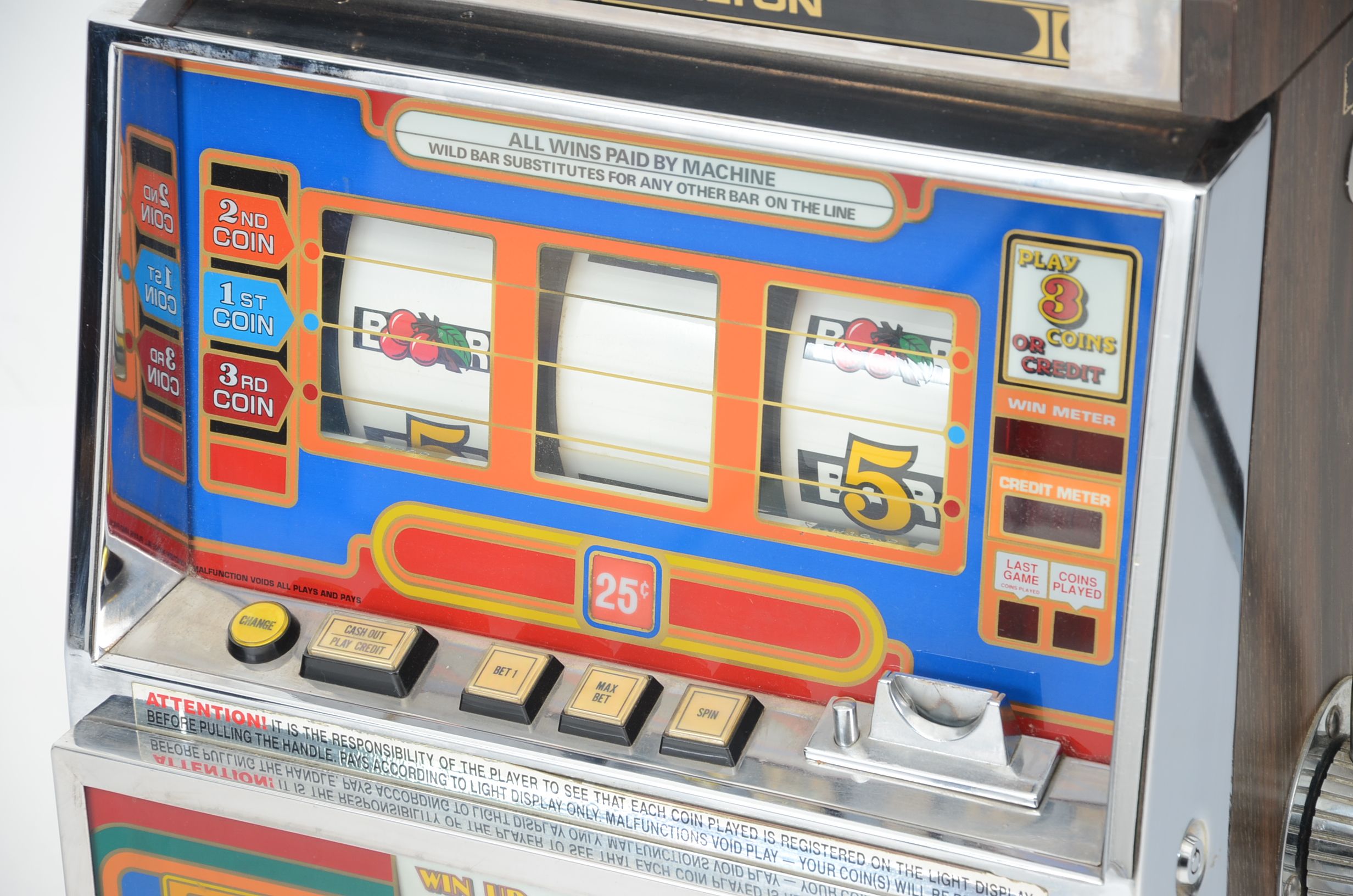 Flamingo Hilton Vintage Slot Machine