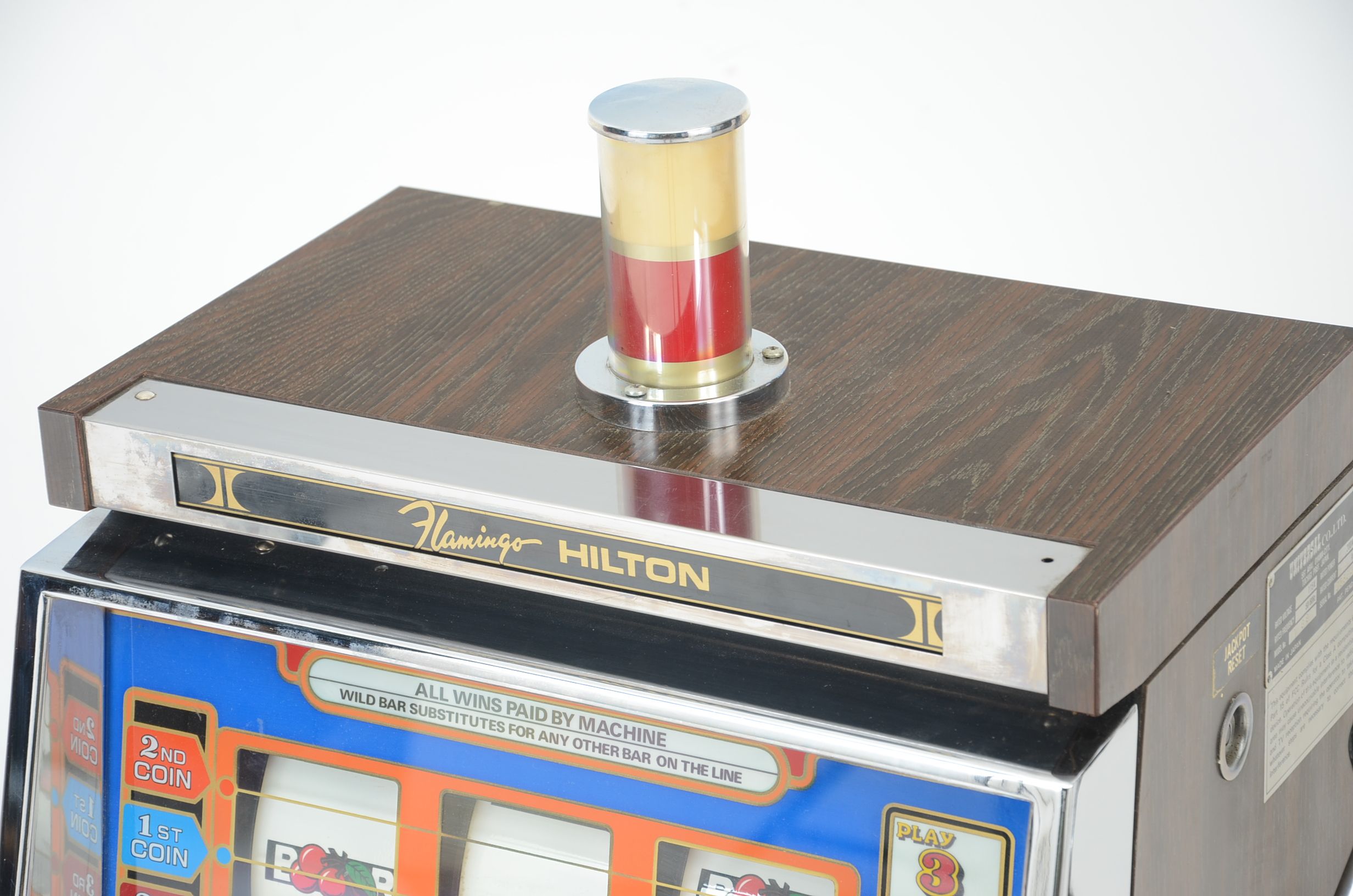 Flamingo Hilton Vintage Slot Machine