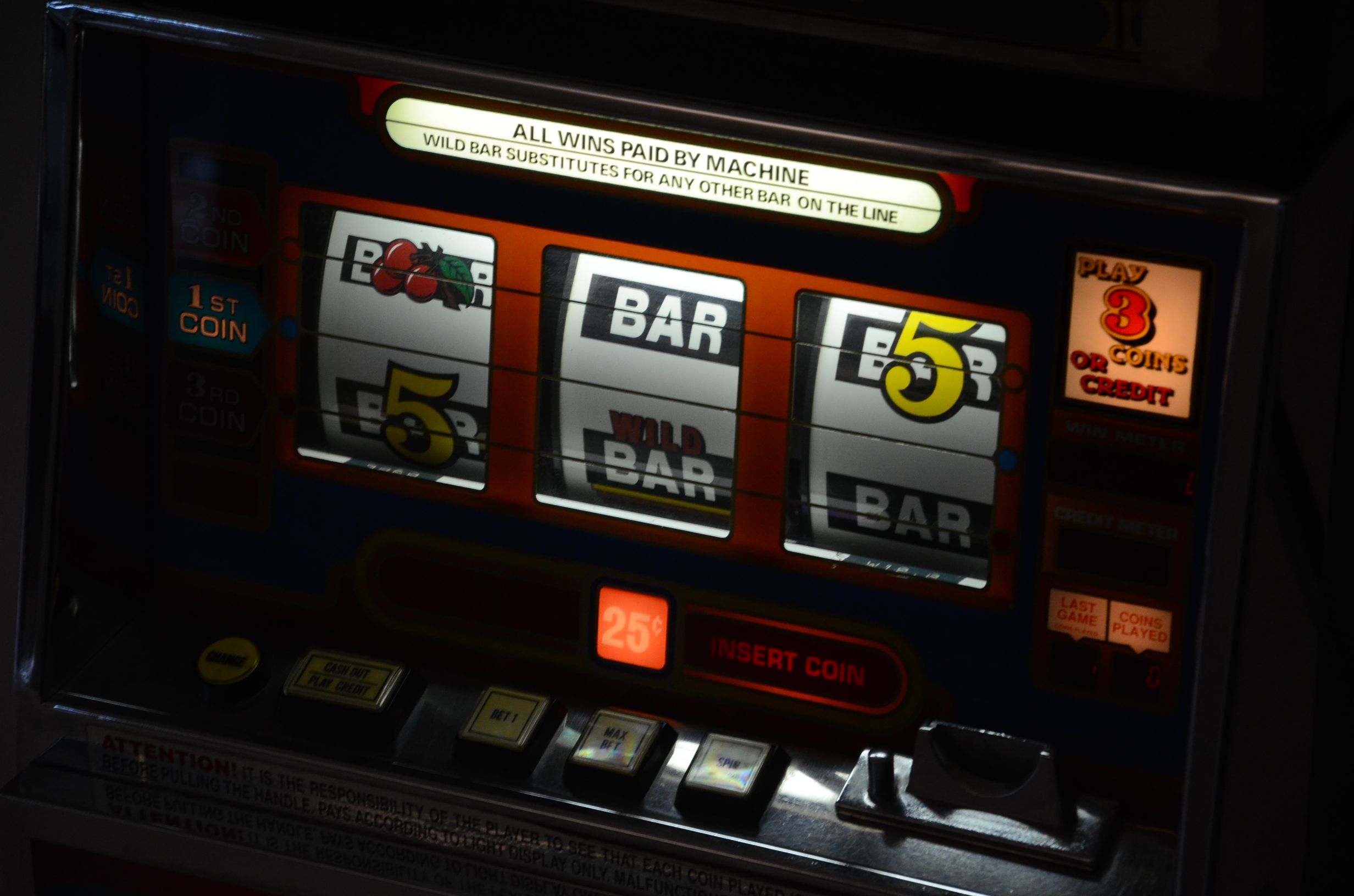 Flamingo Hilton Vintage Slot Machine