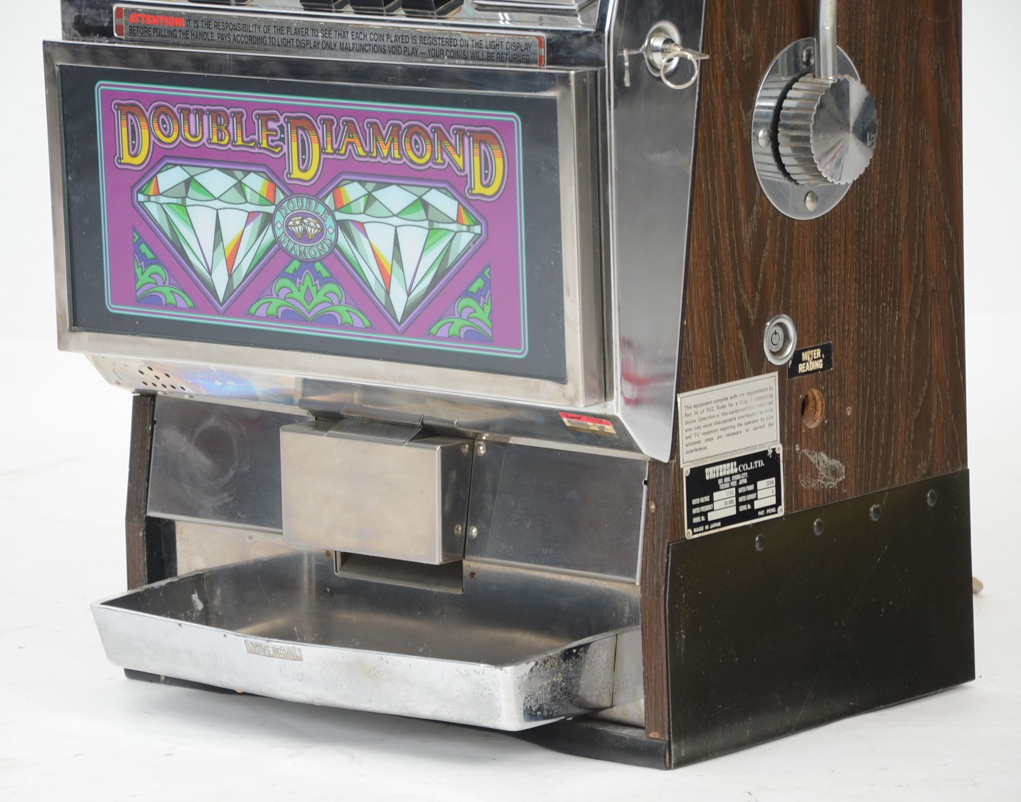 Vintage "Double Diamond" Slot Machine
