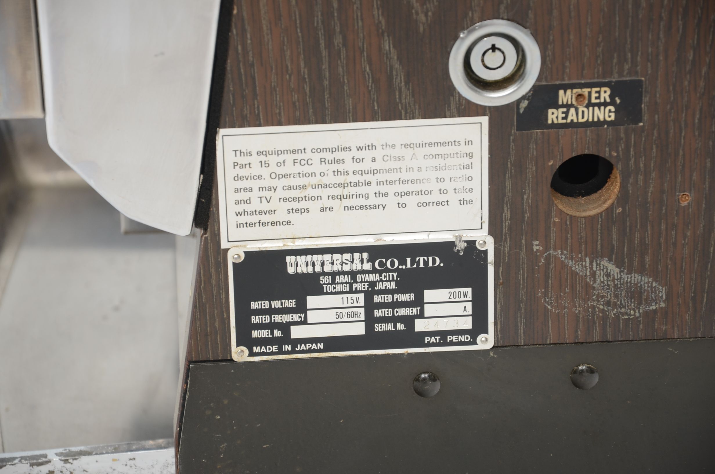 Vintage "Double Diamond" Slot Machine