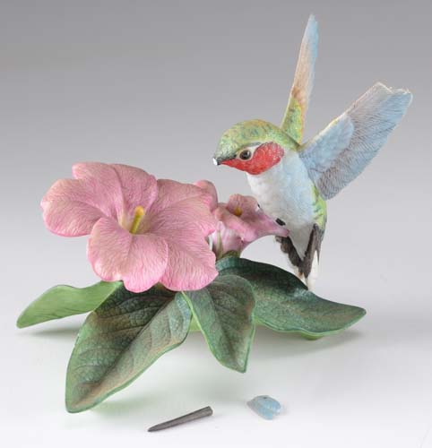 Four Lenox "The Garden Bird" Collection Porcelain Figurines