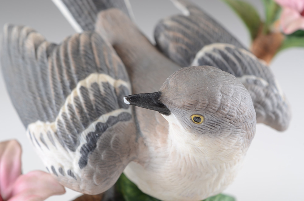 Four Lenox "The Garden Bird" Collection Porcelain Figurines