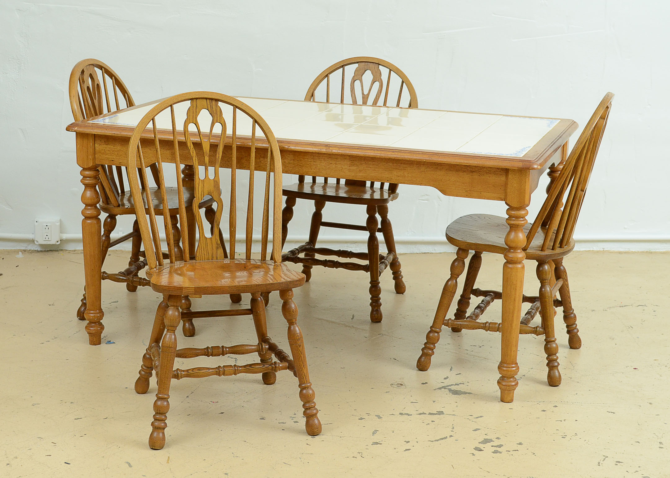 Cochrane Dining Table and Six Chairs