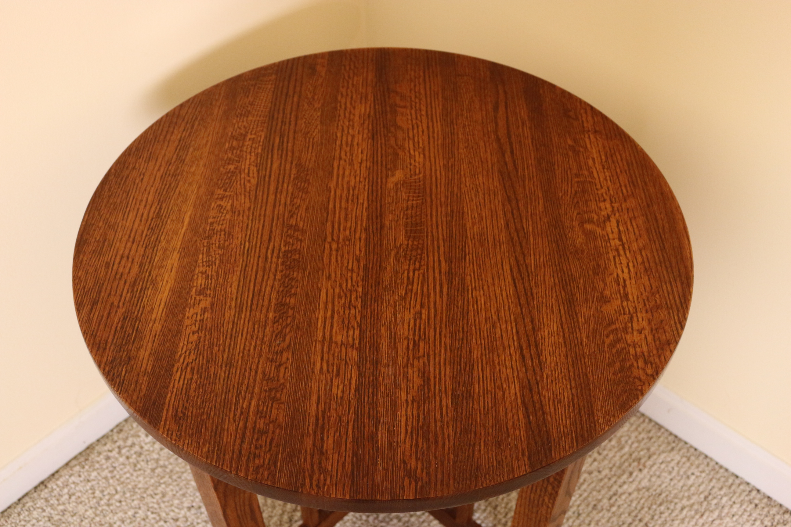 Mission Style Oak Side Table