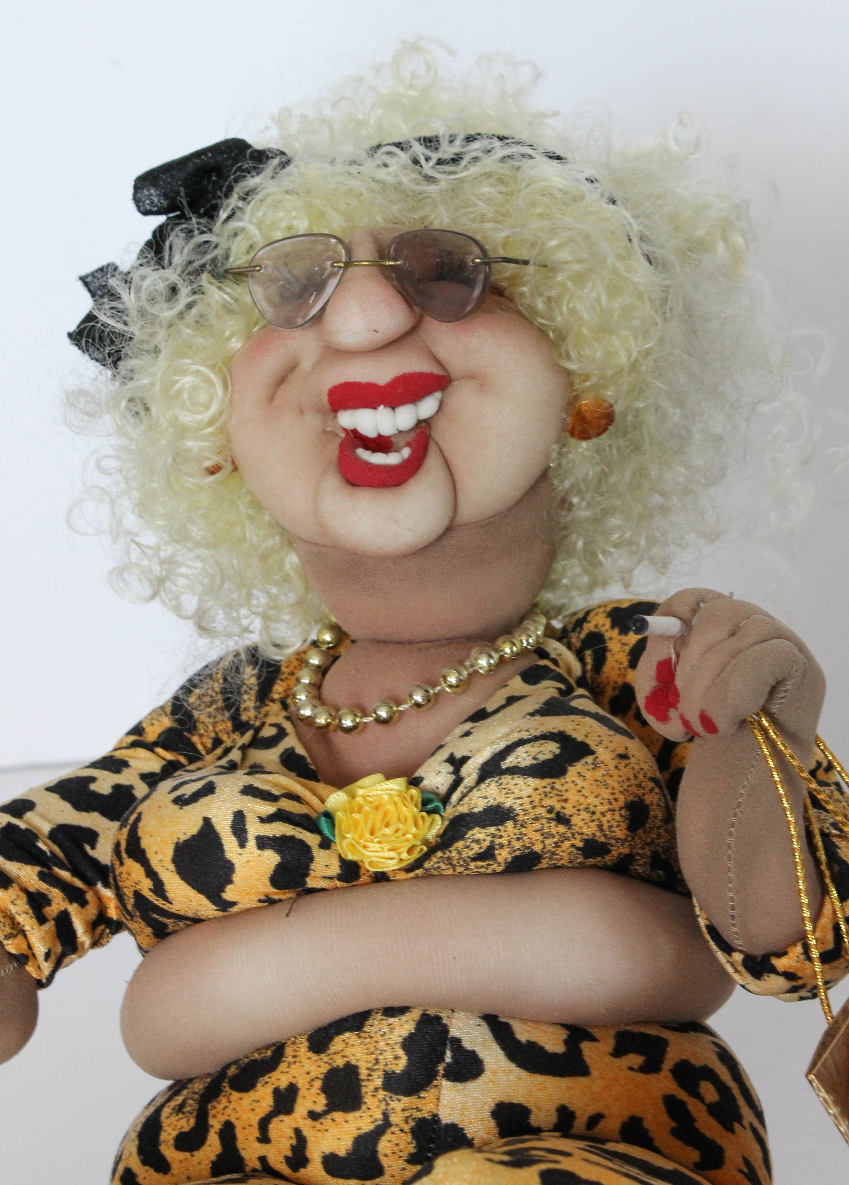 Pair of Wacky Grandma Dolls