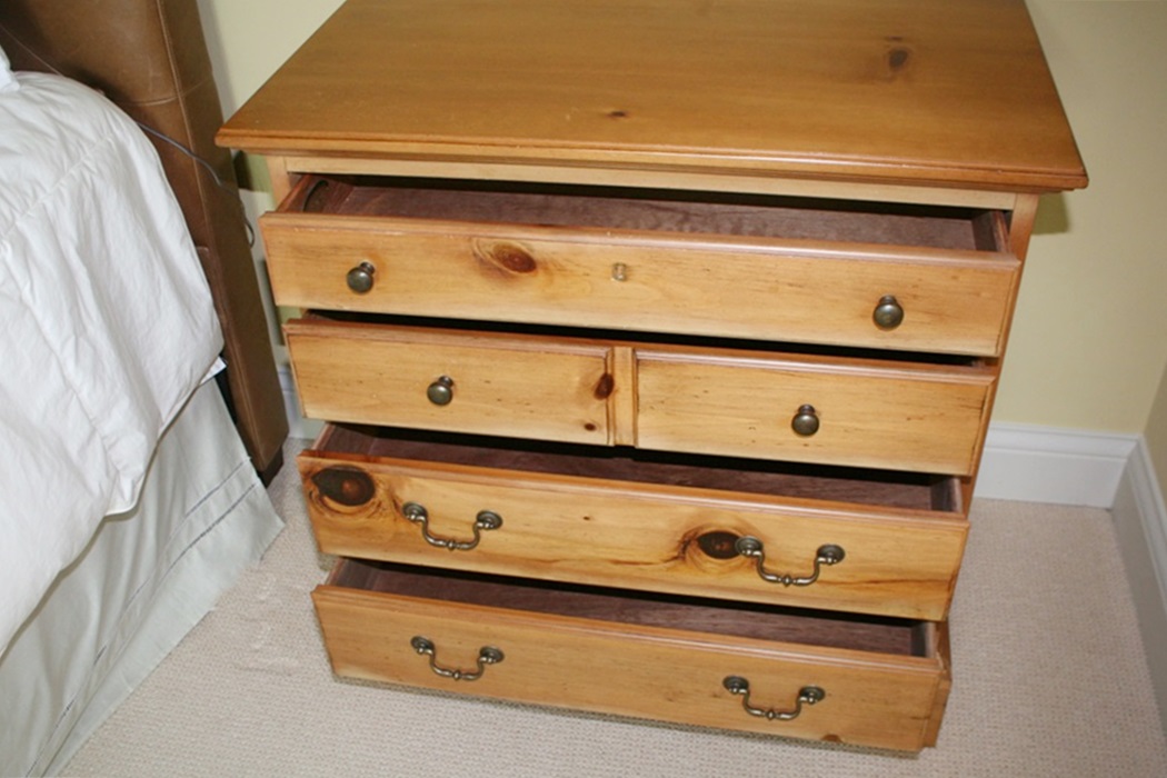 Pine Nightstand by Lineage Furniture