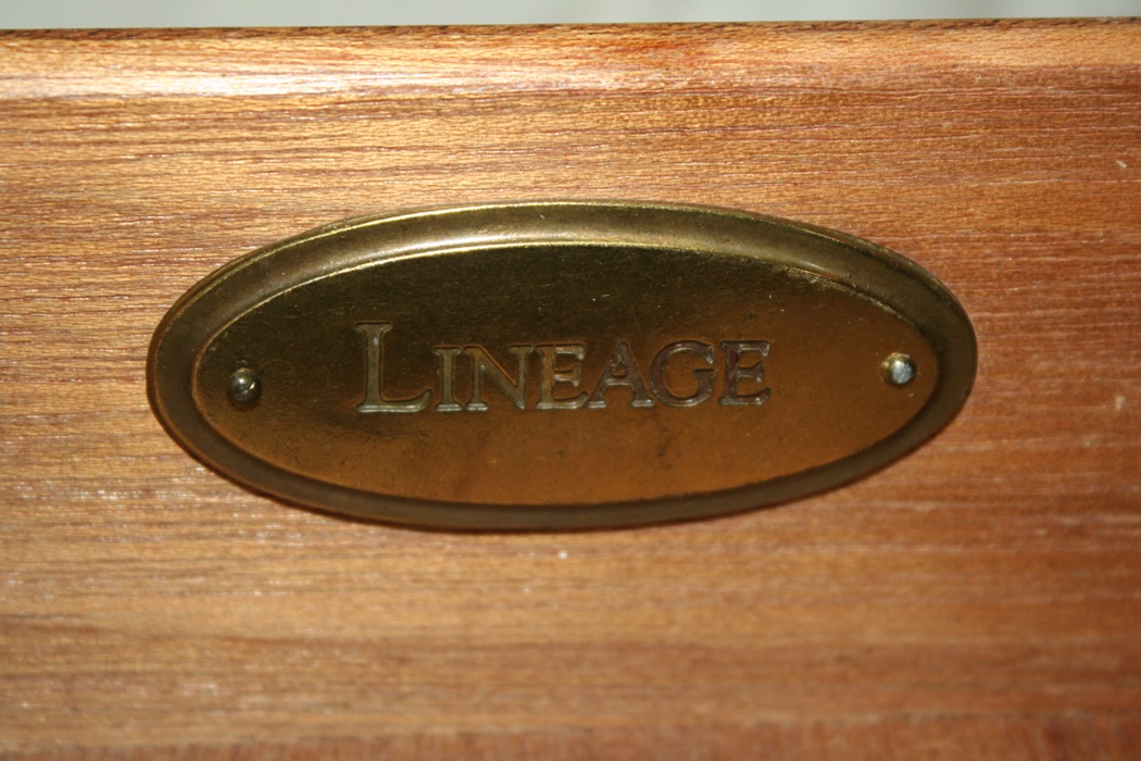 Pine Nightstand by Lineage Furniture