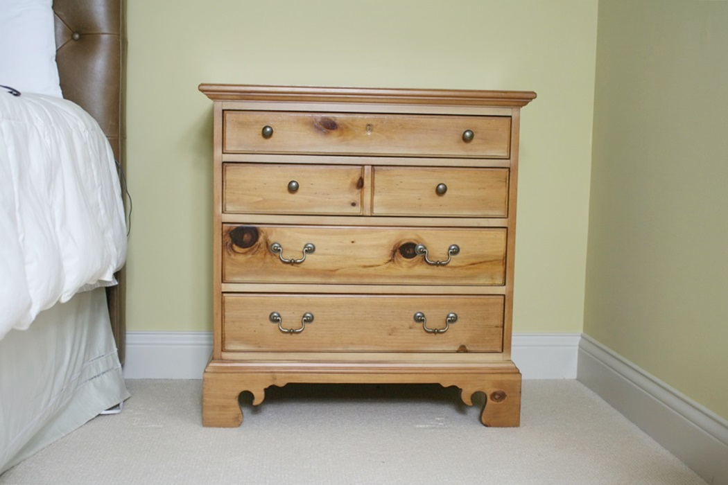 Pine Nightstand by Lineage Furniture